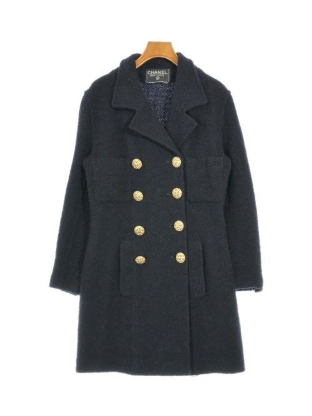 Chanel Coat Navy